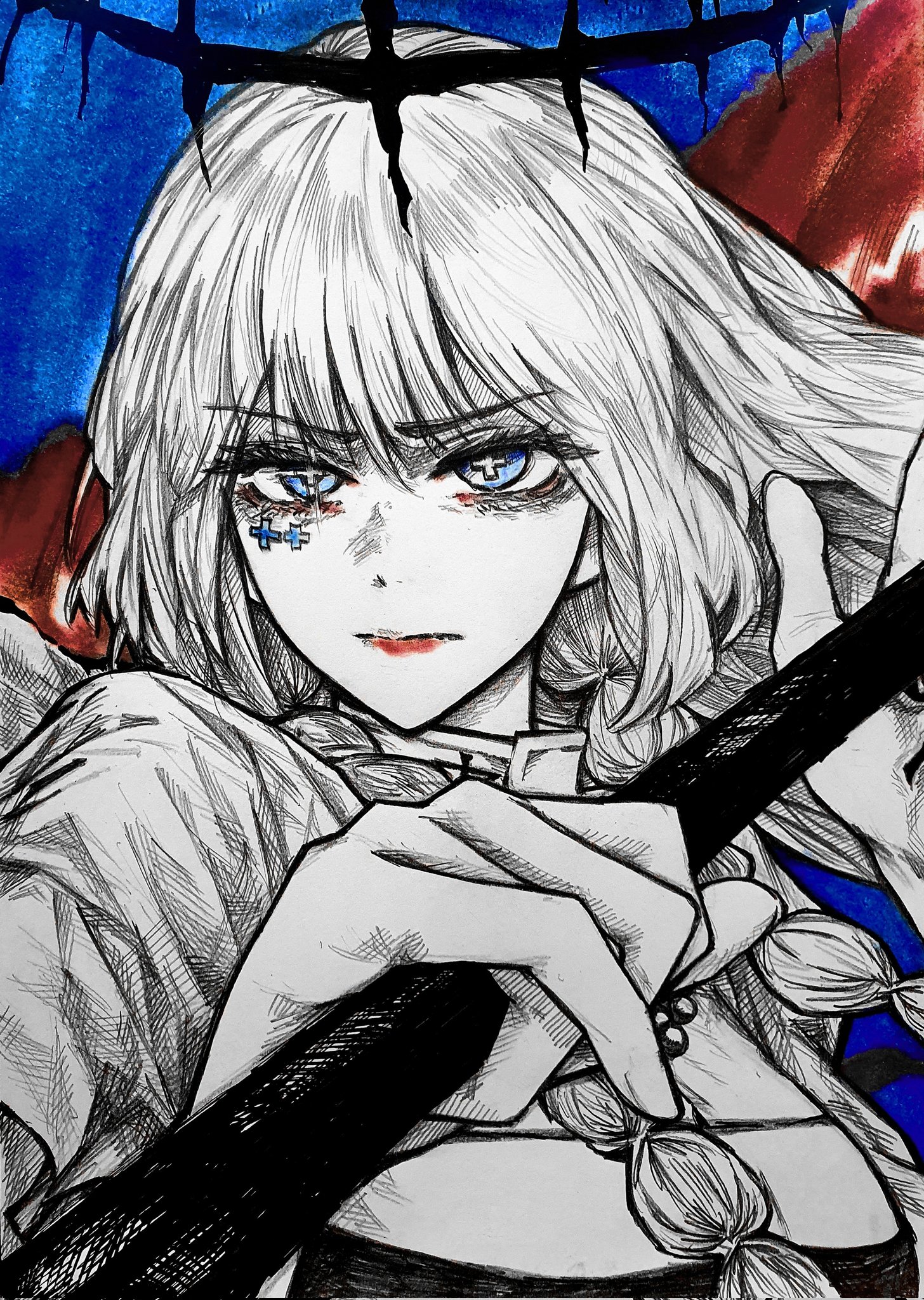 その他 Sora WEB限定】 SorAZ First Gravity 複製原画 ときのそらAZKi