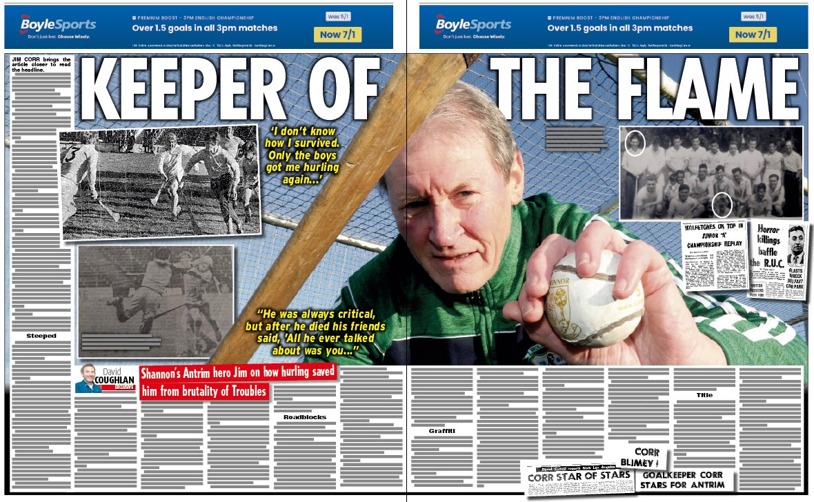 davidcoughlan_'s tweet photo. A real privilege to meet Jim Corr and hear his extraordinary story. See Saturday’s @isfearranstar
@AontroimGAA @wtnsgaa https://t.co/soRzXiJFVe