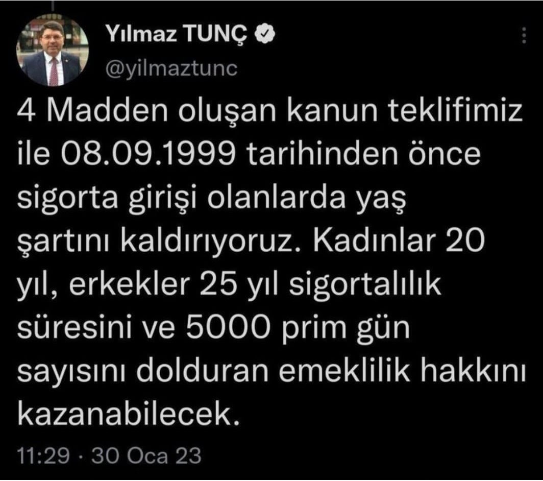 HalideKln444's tweet photo. @murat_kurum CB. @RTErdogan
"Tüm MAĞDUR Hissedenlerin GÖNLÜNÜ Alacağınızı"
Beyan Ettiniz
-5000 Prim
-3600 Kısmi 50/55 yaş
Emeklilik HAK Mağduru 
@yilmaztunc @murat_kurum
@memetsimsek @efkanala
@resulkurt34 @isikhanvedat
@avabdullahguler
@erkankandemir

#5000VeKısmininSerzenişiniDuyREİS https://t.co/XWF2kmidth