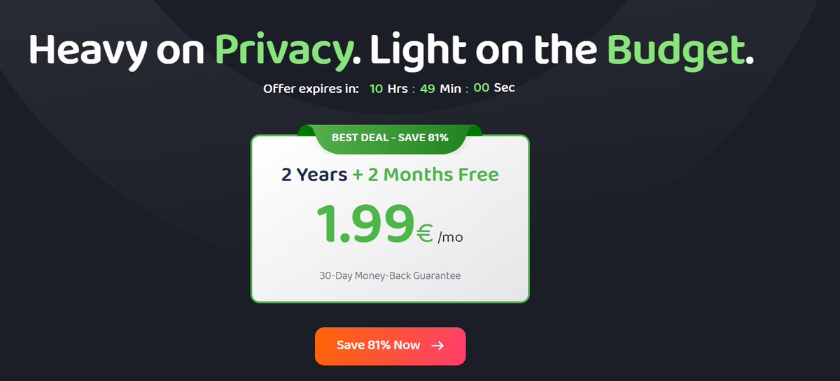 worldnewads's tweet image. Grab the Top-Value Deal for PIA!

#PIA #VPN #PrivateInternetAccess #TopValueDeal
#InternetSecurity #OnlinePrivacy #CyberSecurity
#SecureBrowsing #OnlineSafety

👇👇👇👇
anrdoezrs.net/click-10049282…