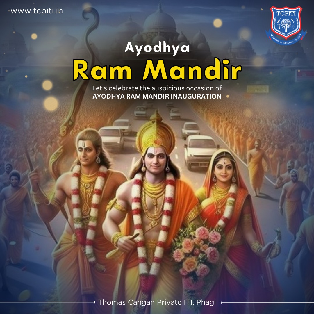 Immerse yourself in the divine aura of Ayodhya Shree Ram Mandir Pran Prathistha. Let's foster an atmosphere of respect, understanding, and education. #RamMandir #CulturalHeritage #UnityInDiversity #ShreeRam #JaiShreeRam #Ayodhya #PranPrathistha #TCPITI