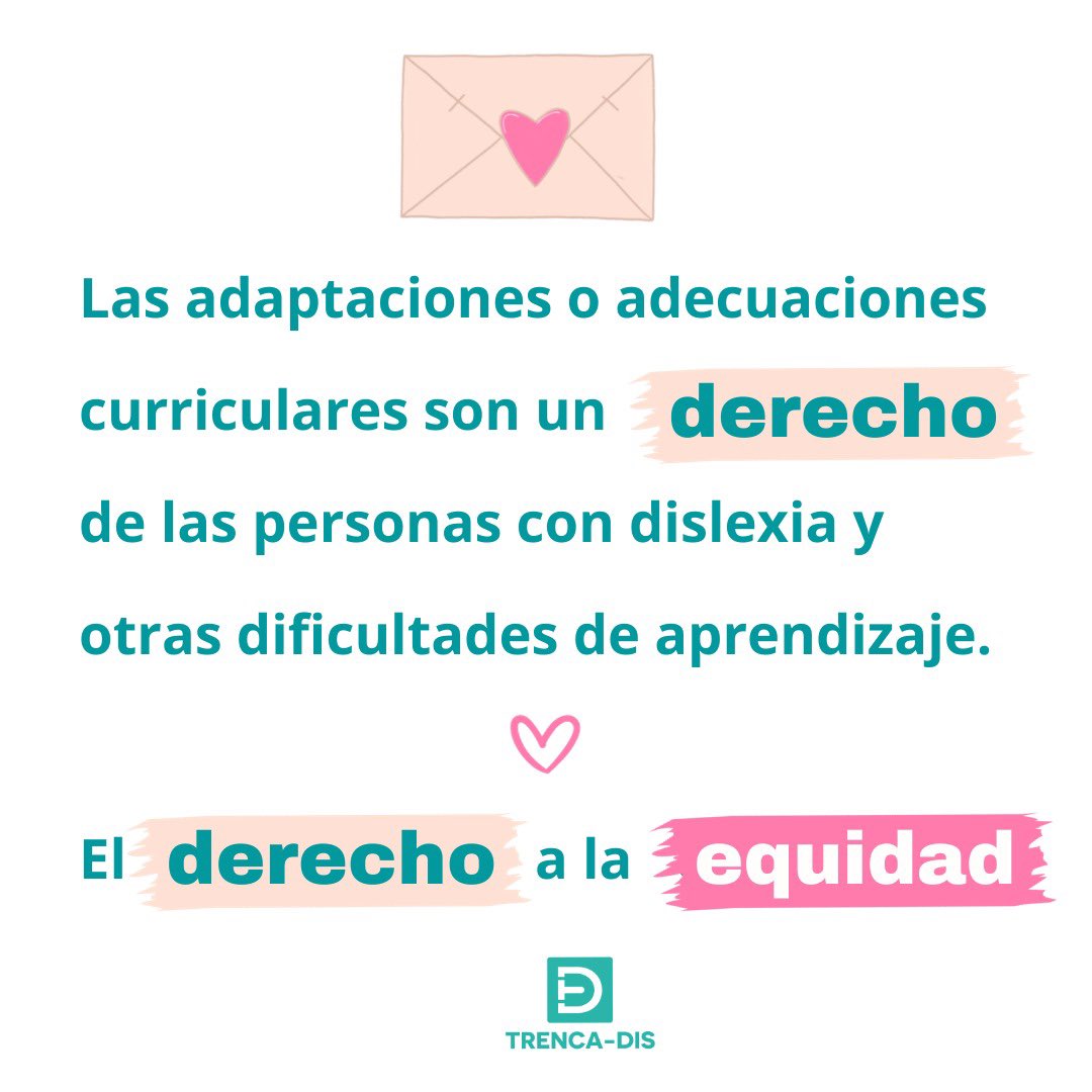 TrencaD's tweet photo. Nuestra carta de #adaptaciones básica permite que puedas personalizar y ajustar fácilmente la respuesta educativa a tu alumnado con #dislexia. Descárgatela aquí 👇🏼
https://t.co/Bp525Ekwnt https://t.co/R19OQFefFD