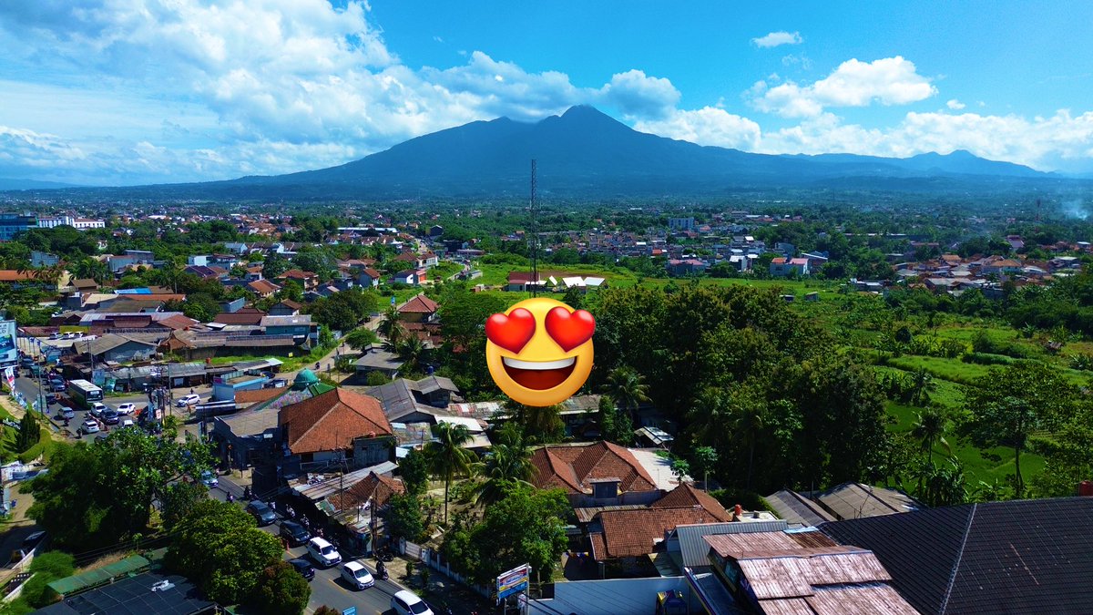 indahnya lagi panas di Bogor