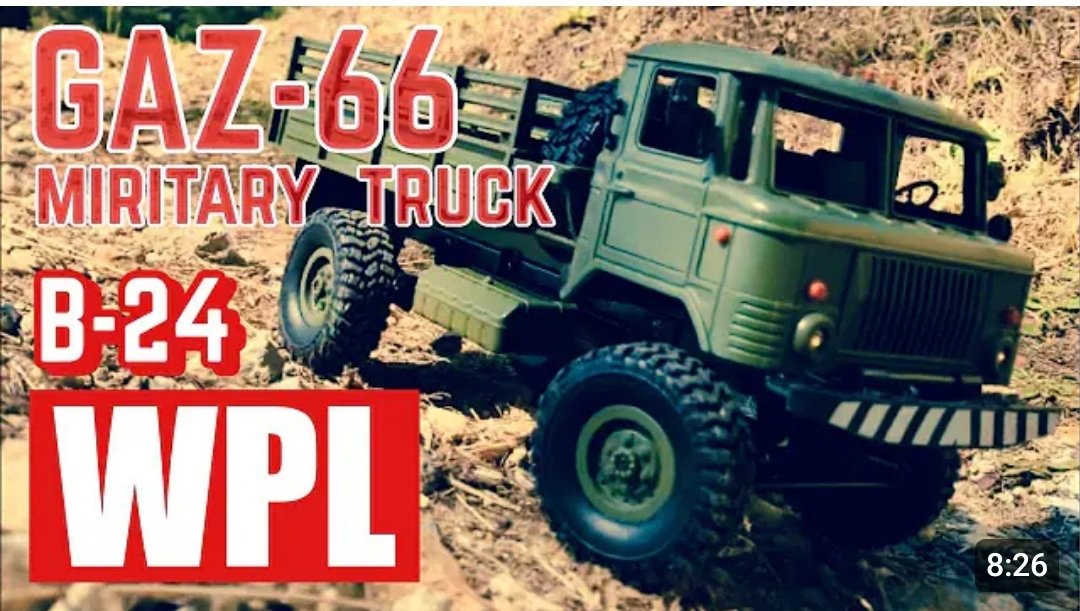 Gari_Sas's tweet photo. 今回のヒロシーランドTVはミリタリートラック🚚
ホントWPLさんの製品はコスパがいい！👍
どんなトラックかはぜひチャンネルで🐾
#WPL
#B24
#ラジコントラック https://t.co/5YKrtqjDck
