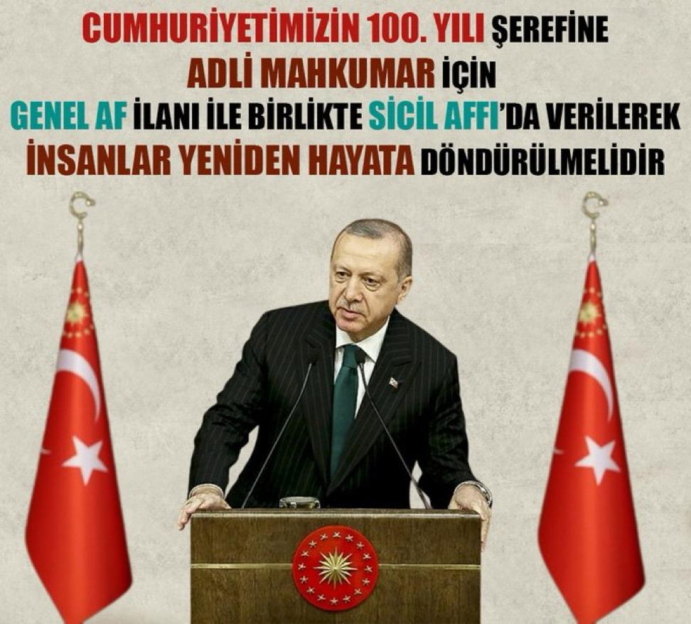 Affet Türkiye

adil yargılanma hak ihlali %77 ken neden halen devletimiz GenelAf  vererek gönülleri almaya çalışmıyor
🇹🇷🇹🇷🇹🇷🇹🇷🇹🇷🇹🇷🇹🇷🇹🇷🇹🇷🇹🇷🇹🇷