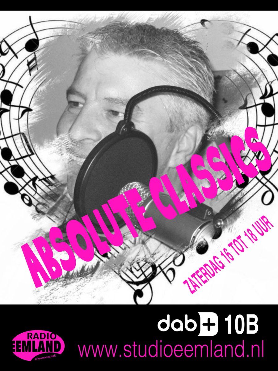 RonvanArnhem's tweet photo. zaterdag 20 januari 16.00 #Absoluteclassics @RADIOKBCNL en @RadioEemland #pop #rock #soul #blues #AC #reggea #disco #dance https://t.co/yIckP5yMgf