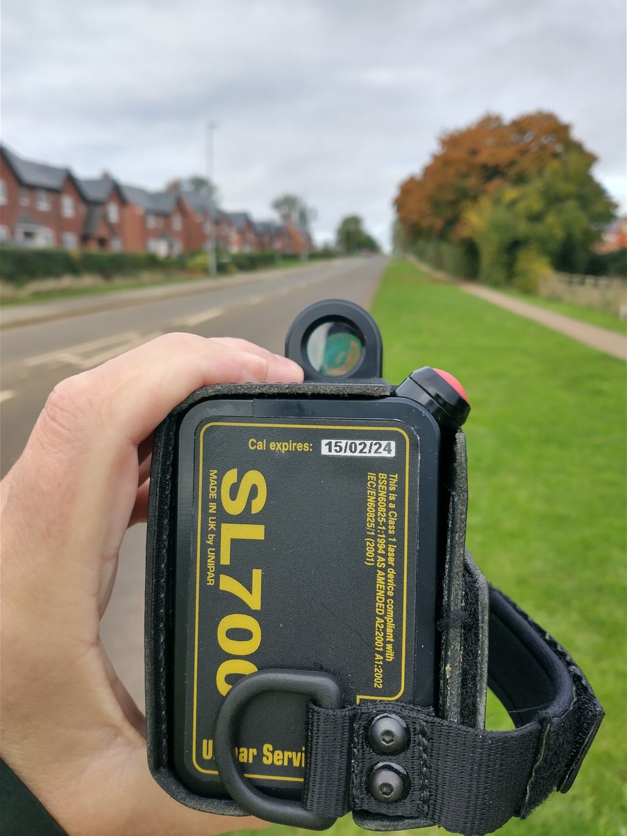Speeding is one of our local priorities as highlighted by public consultation. The Uppingham Neighbourhood Team have completed speed monitoring on Ayston Road and London Road, Uppingham 30mph zones this morning. #speedkills #inyourcommunity #yousaidwedid
