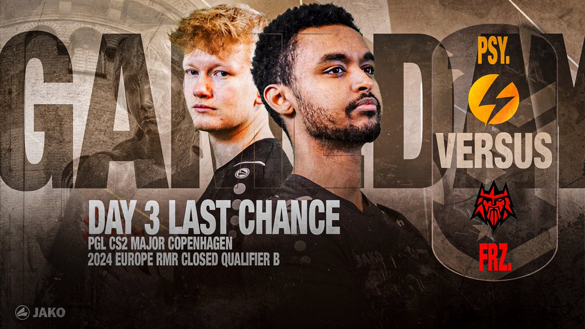 Preasy Esport ๐ฉ๐ฐ (@preasyesport) on Twitter photo MAJOR HOPES ON THE LINE.
Clashing with <a href="/forzegg/">FORZE Esports</a> at 13:00 CET. Winner will go 2-2 and also secure a spot at the Last Chance Qualifier. Letโs get this!
Stream: twitch.tv/preasytv (casted by <a href="/SeveralSheepCS/">Orson 'SeveralSheep' Schuijers</a>) ๐ด
#EasyPreasy โก๏ธ MAJOR HOPES ON THE LINE.
Clashing with <a href="/forzegg/">FORZE Esports</a> at 13:00 CET. Winner will go 2-2 and also secure a spot at the Last Chance Qualifier. Letโs get this!
Stream: twitch.tv/preasytv (casted by <a href="/SeveralSheepCS/">Orson 'SeveralSheep' Schuijers</a>) ๐ด
#EasyPreasy โก๏ธ