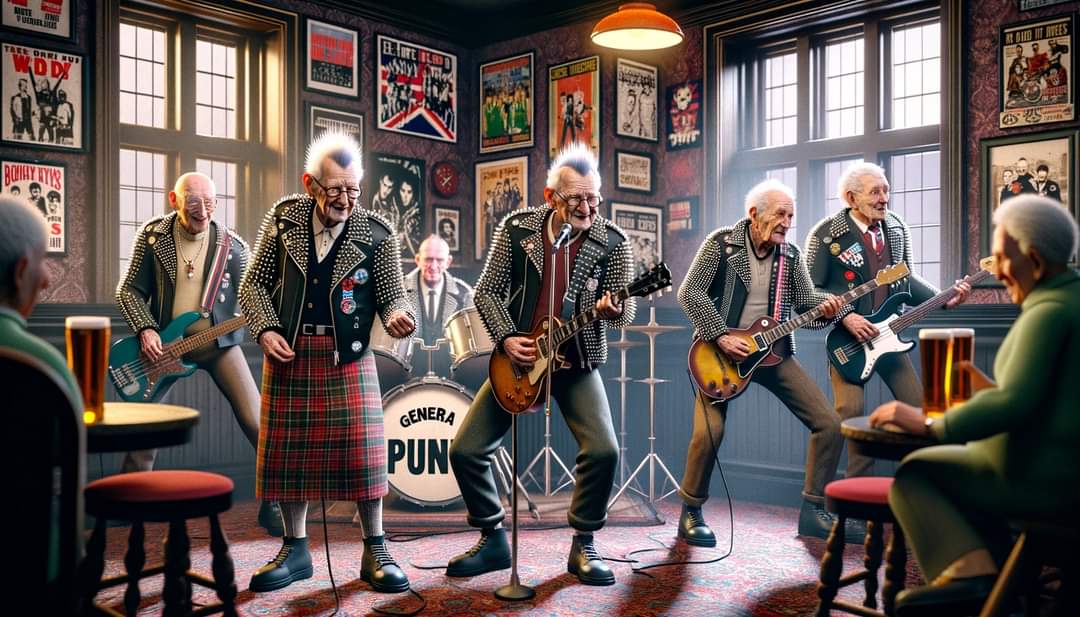 50th anniversary of punk 😂😂