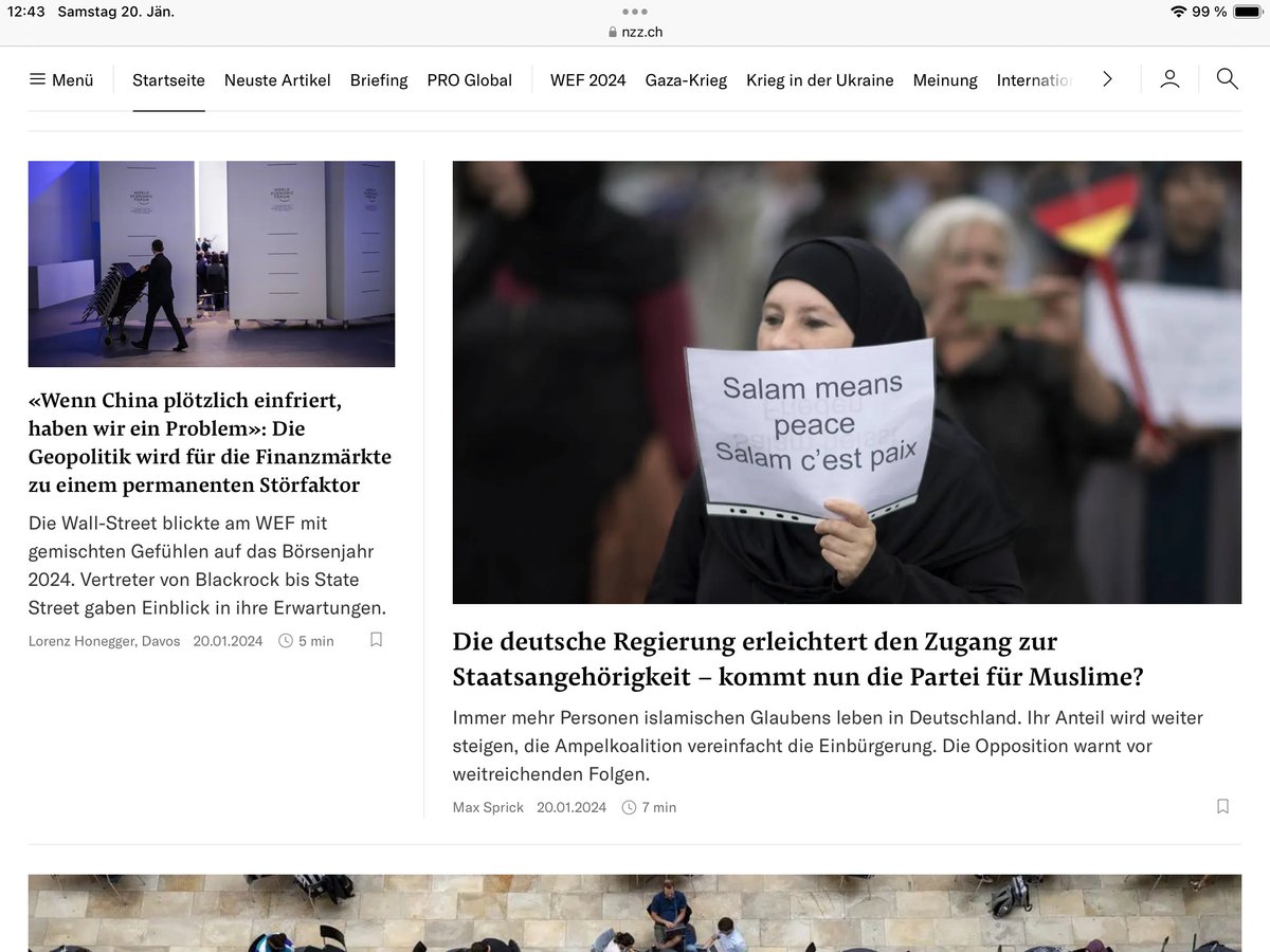 Genau das passiert auch in Österreich , eine islamische Partei droht