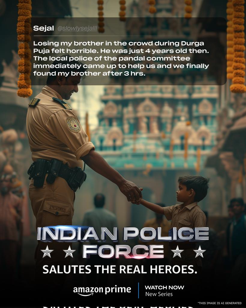 #HeroesInKhaki #IndianPoliceForceOnPrime