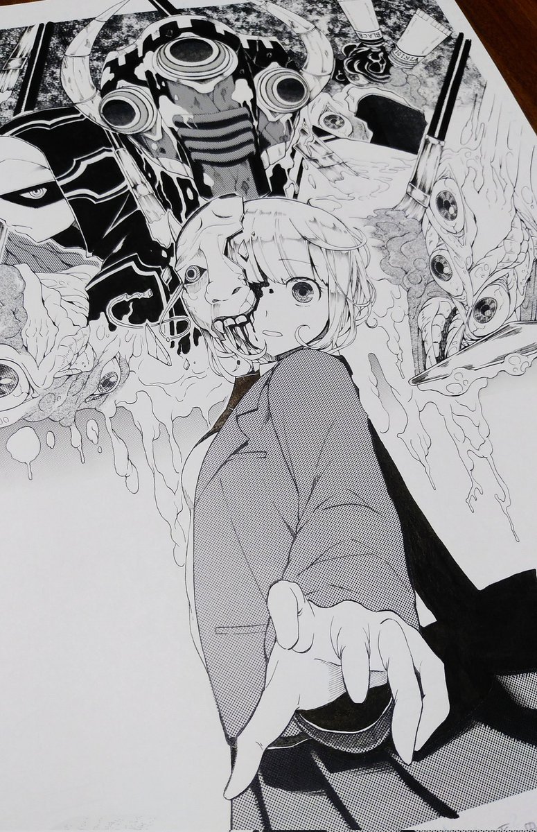 読切デビュー作の原稿が返ってきた。フルアナログである。ちょうなつかしい。 