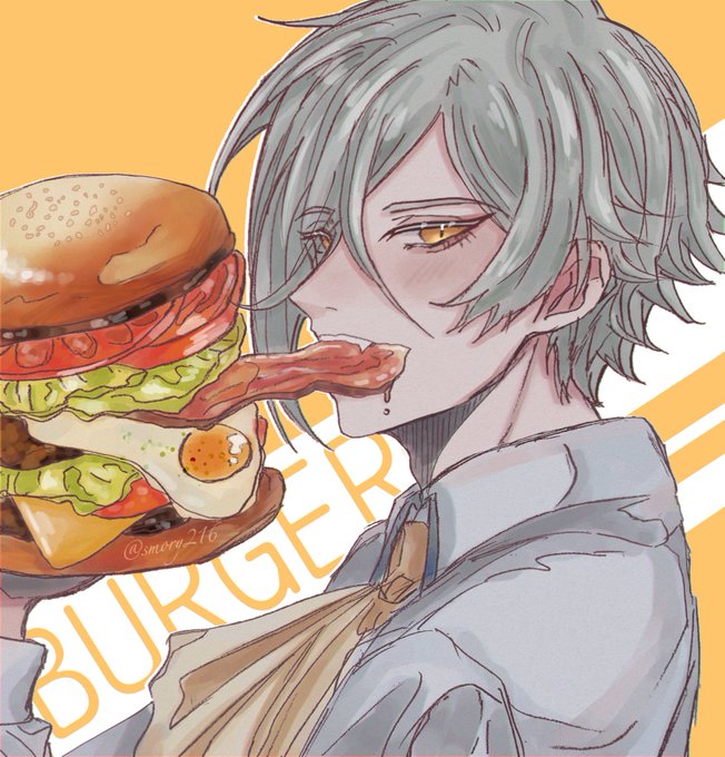 「food in mouth」 illustration images(Latest｜RT&Fav:50)