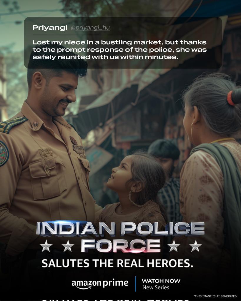 #HeroesInKhaki #IndianPoliceForceOnPrime