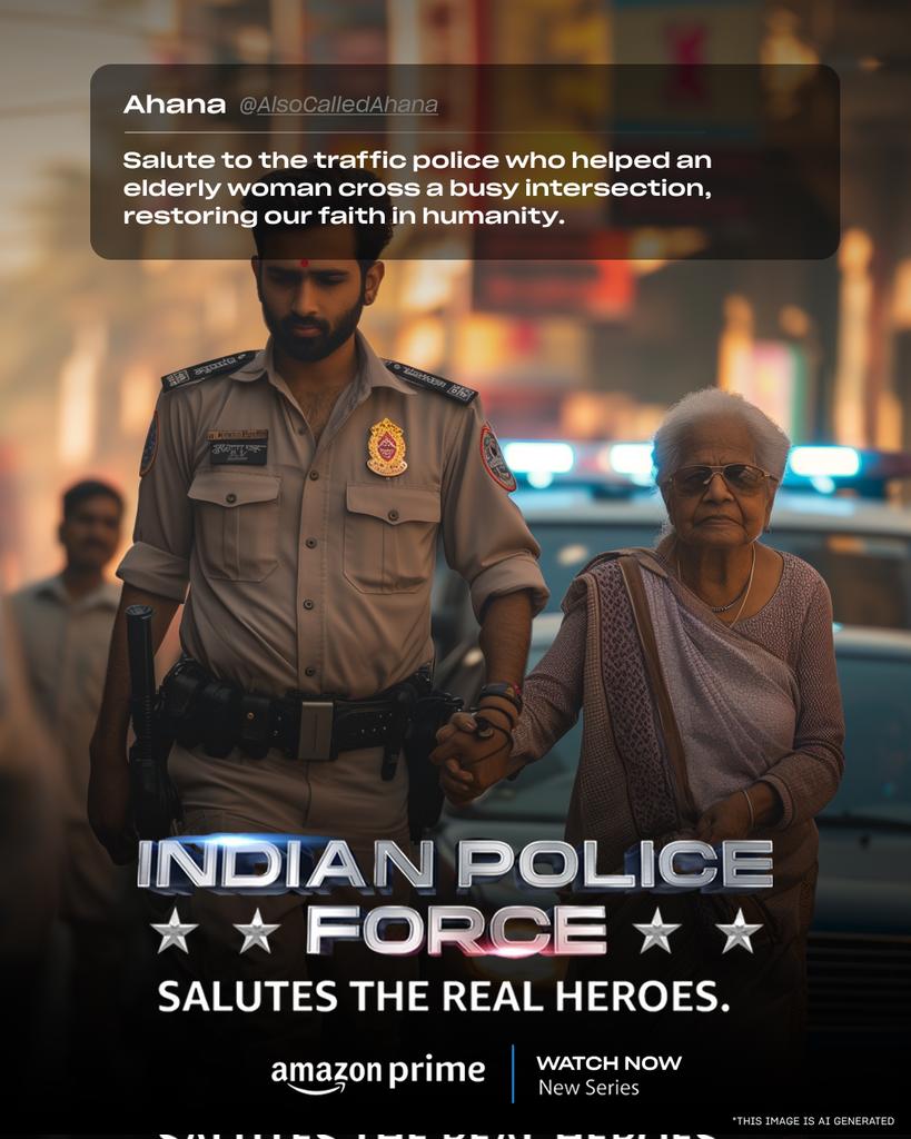 #HeroesInKhaki #IndianPoliceForceOnPrime