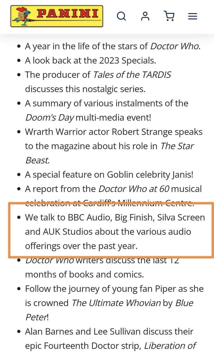 AUK Studios (@auk_studios) on Twitter photo Grab your copy of the pending <a href="/Doctorwhomag/">Doctor who magazine</a> 65th Special with an interview with us (oh and some other companies 😃) #DoctorWho plus grab your CD here #RT #share
<a href="/toyahofficial/">Toyah Willcox</a> <a href="/ChrisGuard1/">Christopher Guard</a>
auk.direct/product/childr… Grab your copy of the pending <a href="/Doctorwhomag/">Doctor who magazine</a> 65th Special with an interview with us (oh and some other companies 😃) #DoctorWho plus grab your CD here #RT #share
<a href="/toyahofficial/">Toyah Willcox</a> <a href="/ChrisGuard1/">Christopher Guard</a>
auk.direct/product/childr…