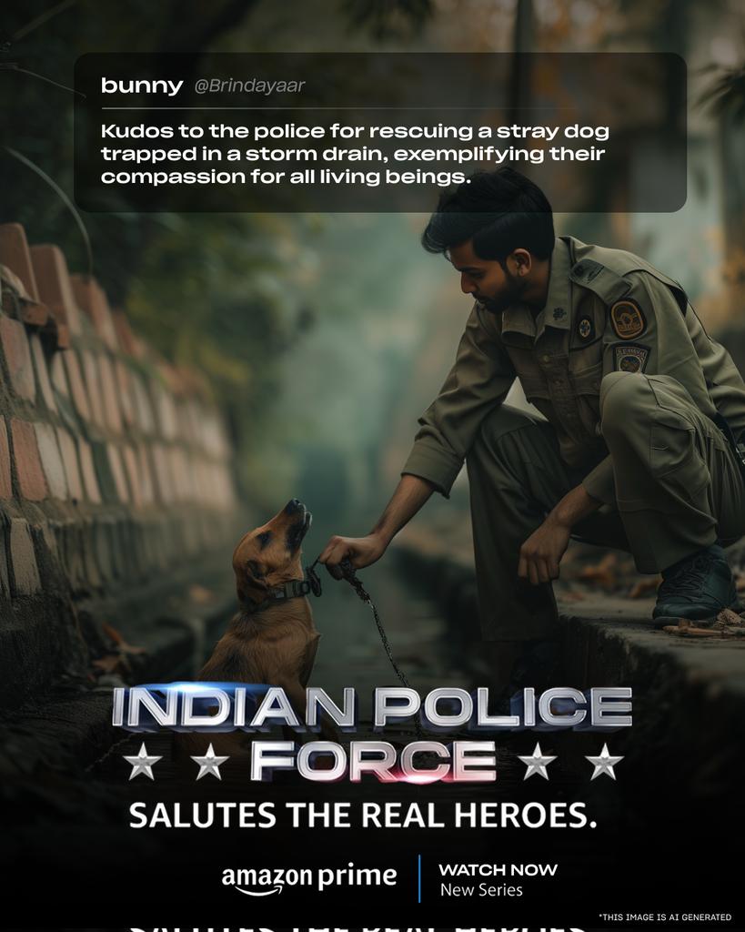 #HeroesInKhaki #IndianPoliceForceOnPrime