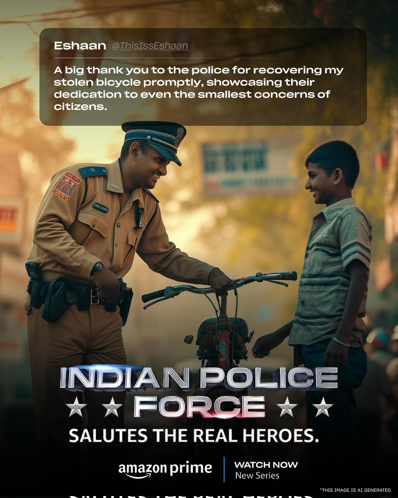 #HeroesInKhaki #IndianPoliceForceOnPrime