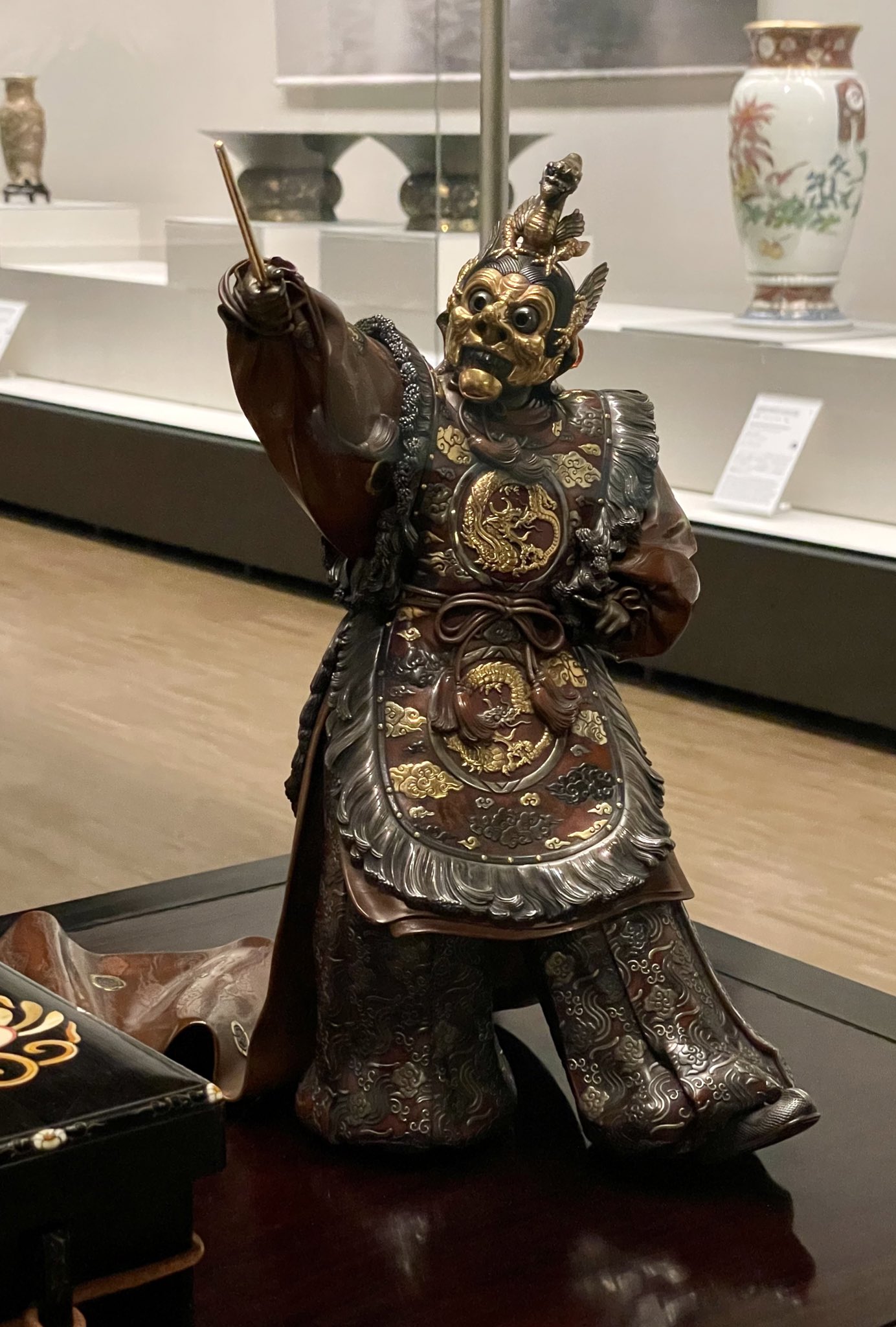neko в X: „重要文化財 「蘭陵王置物」 海野勝珉 (明治23年 neko в X: „重要文化財 「蘭陵王置物」 海野勝珉 (明治23年