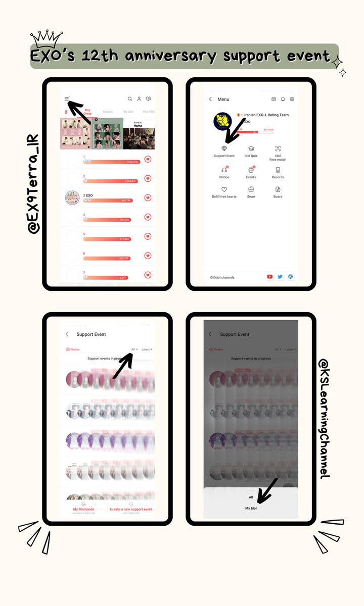 Iranian EXO-L Voting Team tweet media