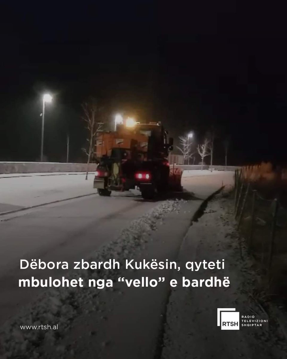 RTShqiptar's tweet image. Dëbora zbardh Kukësin, qyteti mbulohet nga “vello” e bardhë

#rtsh #dimer #stuhidebore #kukes