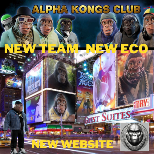 stevenwellens's tweet photo. 2024 is going to be a great year for cryto and nfts.
Among the NFT projects, there will certainly be one that will fly to Pluto and that will be @AlphaKongsClub
Discover NEW ECO https://t.co/Nz8tUx23GH our exclusieve discord and community https://t.co/V5vRWaVeqX
#AkcForLife https://t.co/IQ3TCRVmEB