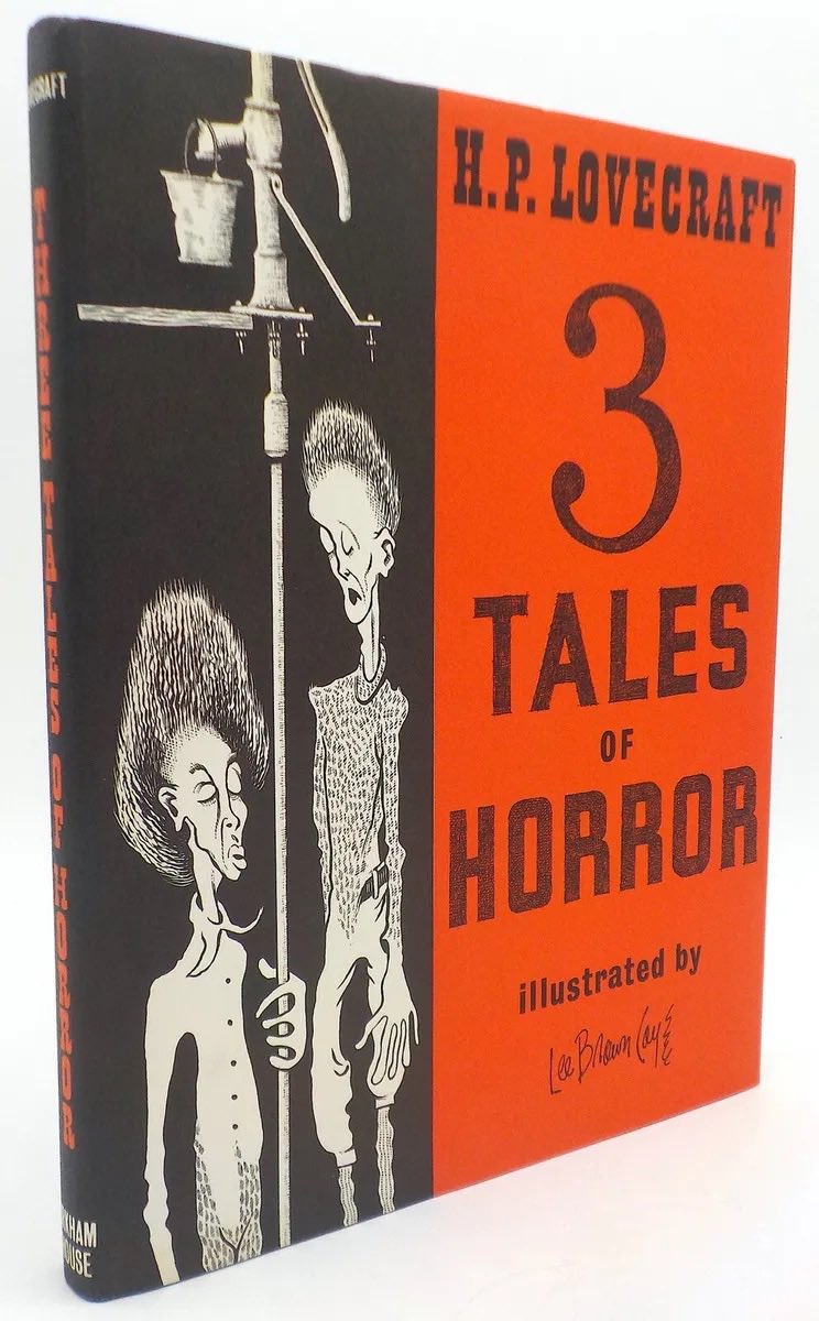 When you get perfect art direction from a publisher which says, ‘what we’re looking for is black, red and white like the classic Lovecraft/Coye titles by Arkham House. Swoon 🖤❤️