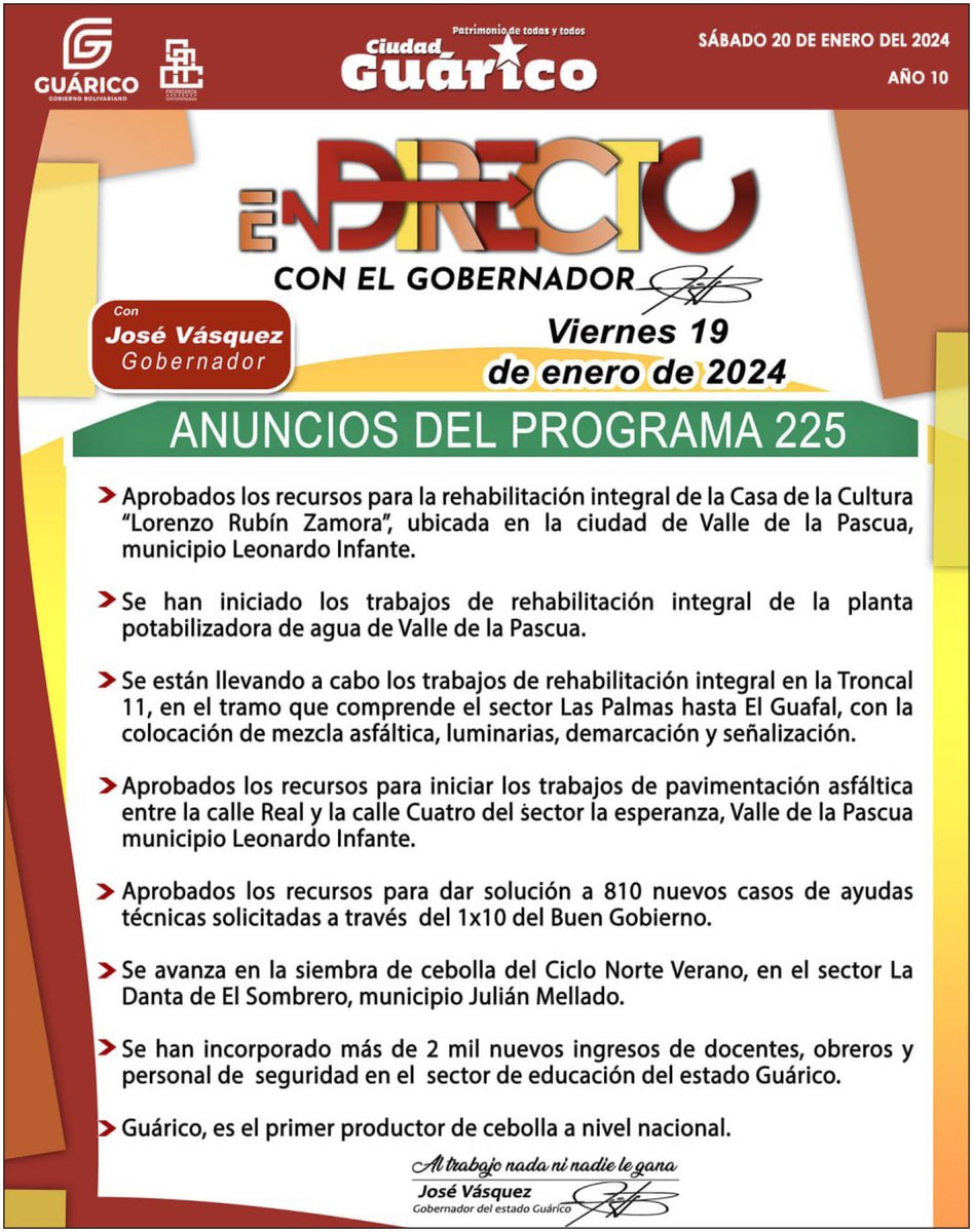 Gobierno de Guárico tweet media