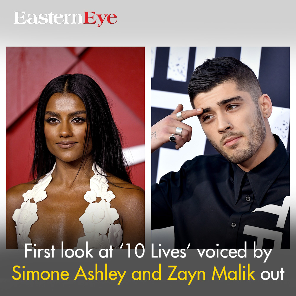 EasternEye's tweet photo. First look at ‘10 Lives’ voiced by Simone Ashley and Zayn Malik out
Read more- https://t.co/JadSmW82AP
#10Lives
#SimoneAshley
#ZaynMalik
#AnimationPreview
#VoiceActing https://t.co/6dRyGQP4iv