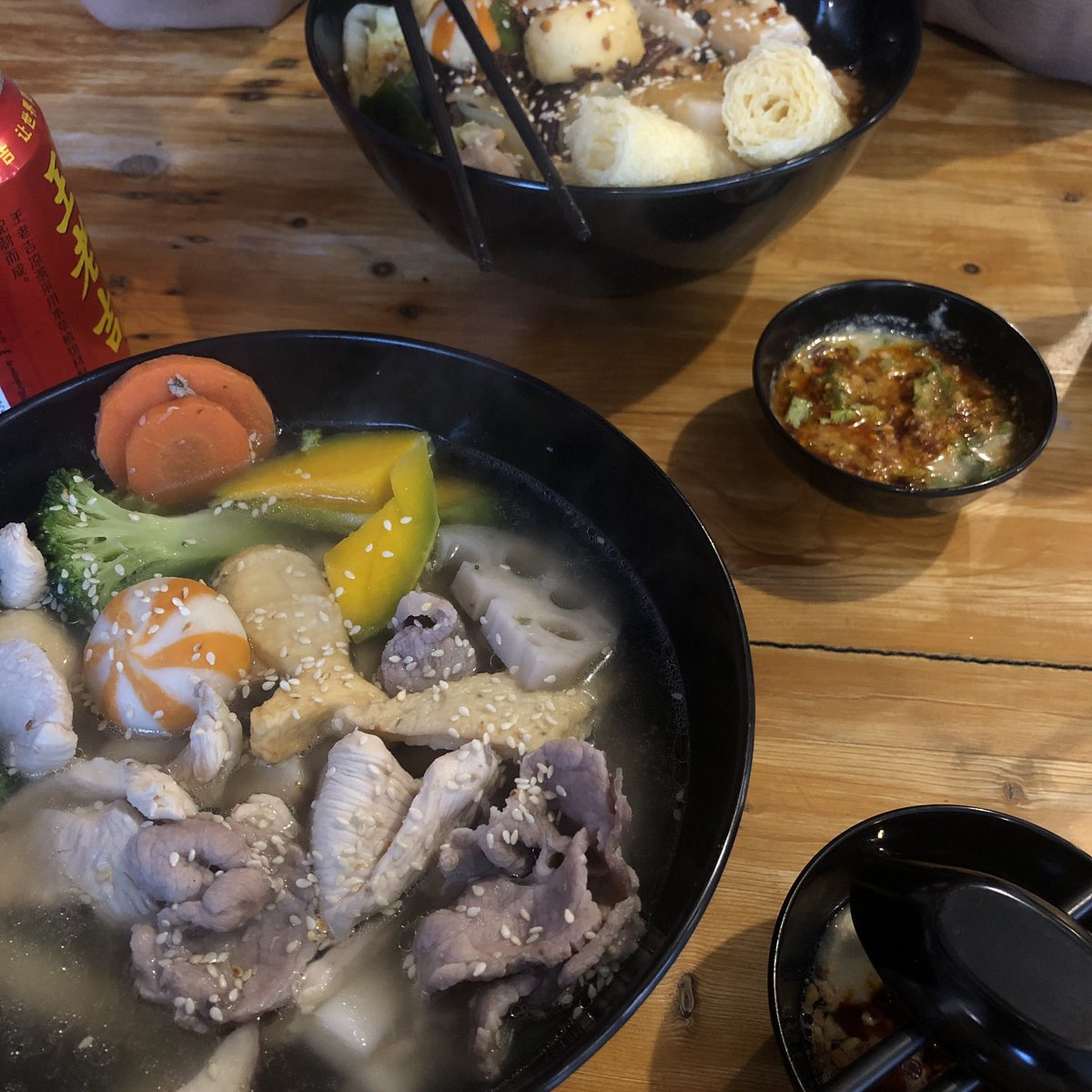 ทักมาแต่เช้า ได้กินถึงเย็นเลย🍜✨