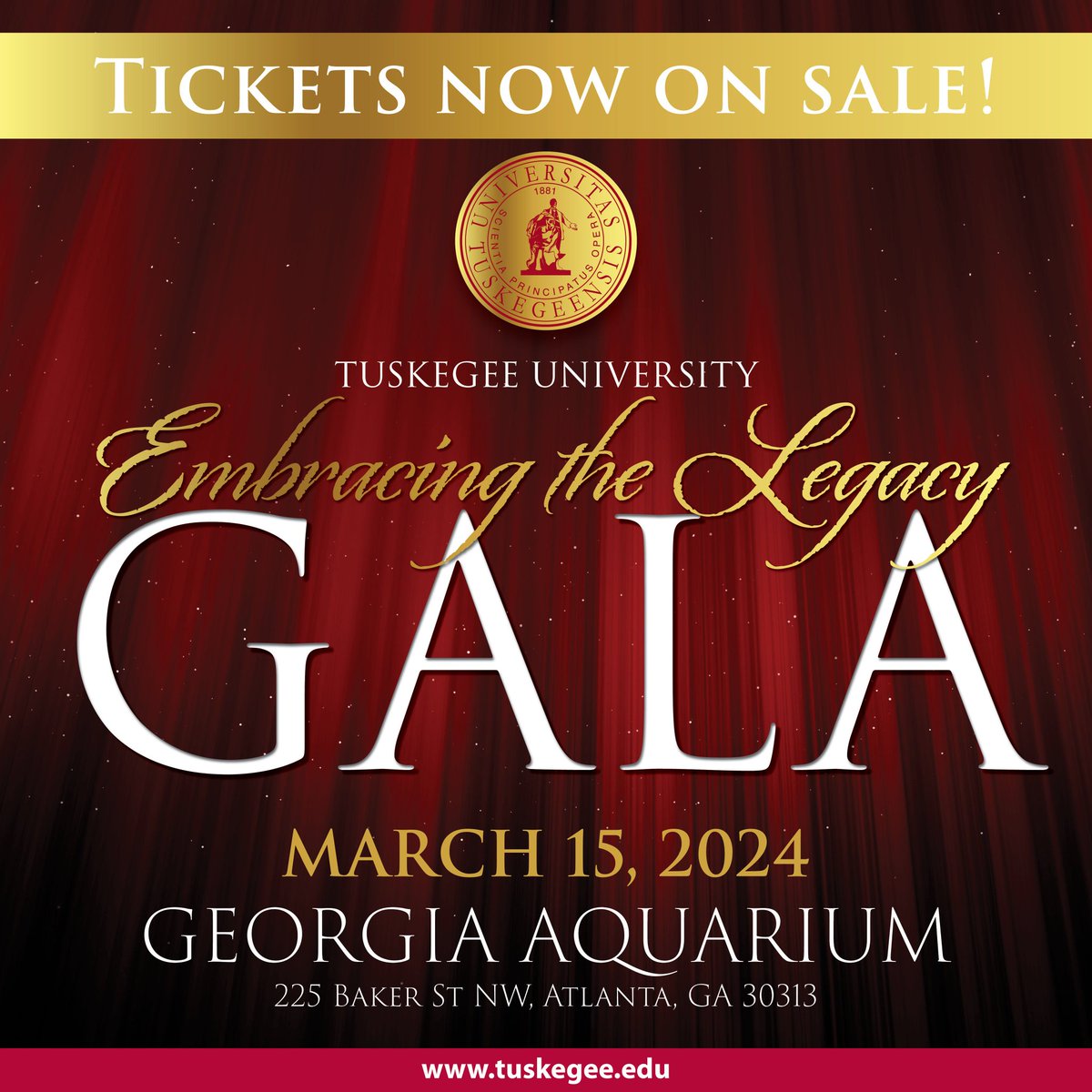 EventsMathes's tweet image. Gala Season is here, please join @TuskegeeUniv for a magical night in March! 

Tickets are on Sale 
tuskegeelegacygala.swell.gives

#HBCU #siac