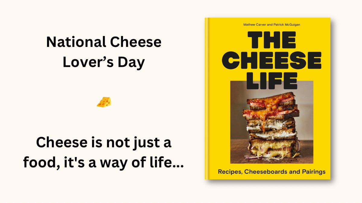Happy #NationalCheeseLoversDay! 🧀 Whether you like your cheese grilled, melted, baked, grated, or sliced, #TheCheeseLife has the perfect recipe just for you!