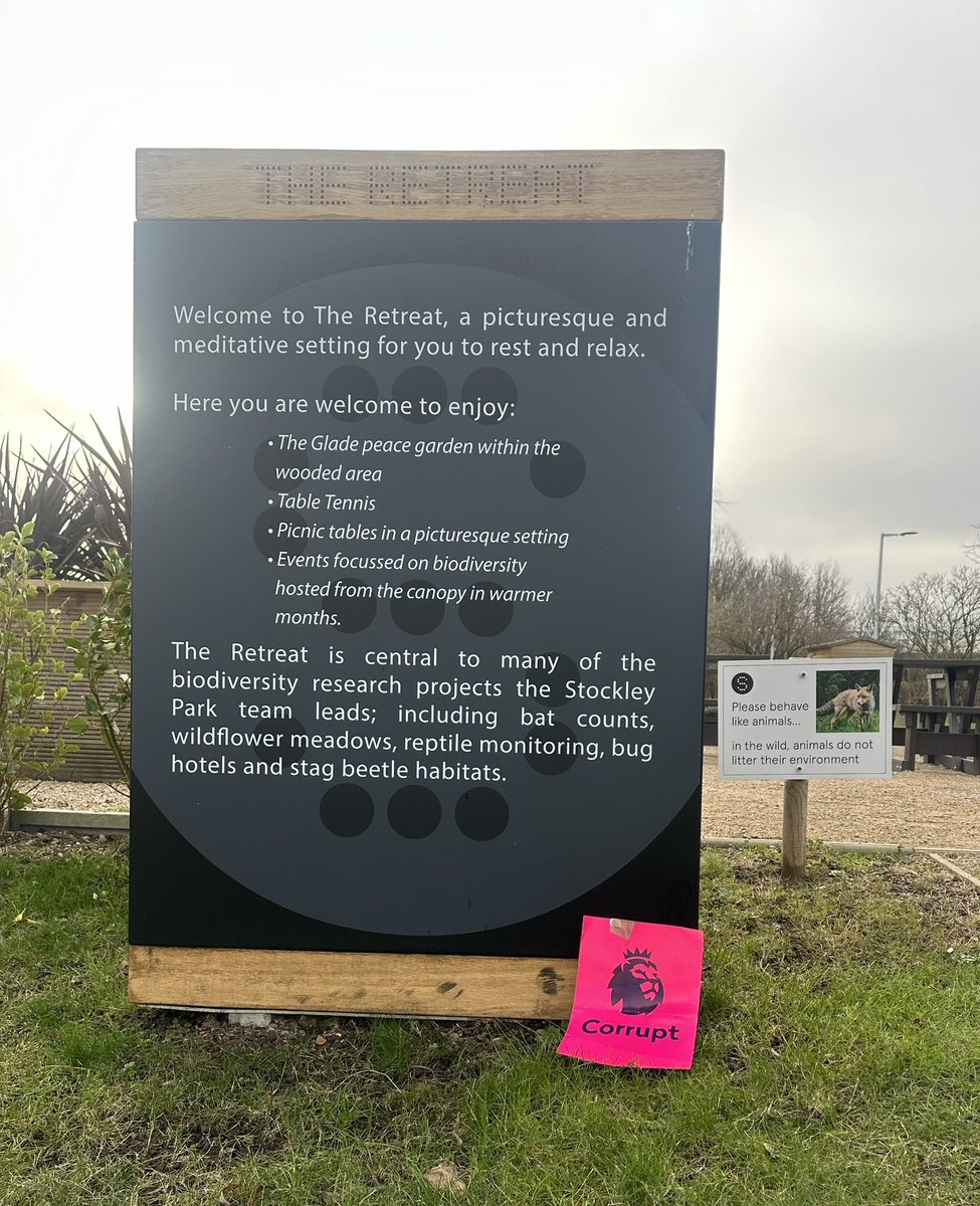 StanWorth2016's tweet photo. Left a calling card outside the VAR Offices after the Stockley Park Parkrun today #fuckvar https://t.co/mv1Pq53w0L
