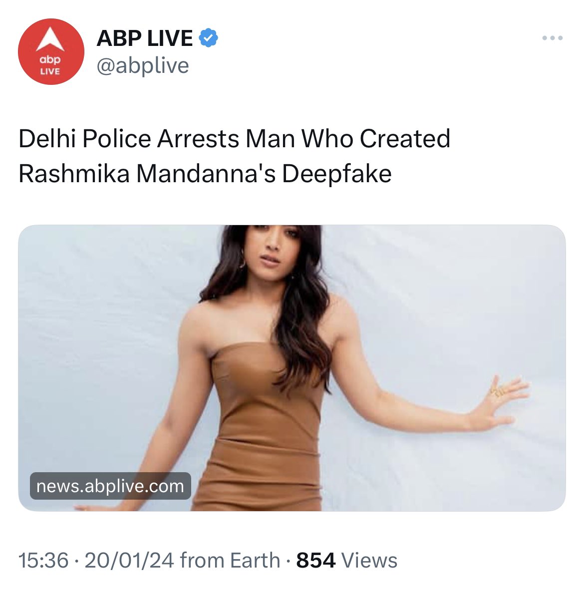 Kudos to the dedicated efforts by @DelhiPolice after notice from the Delhi Commission for Women, leading to the arrest of the deepfake video creator targeting Rashmika Mandana. A step forward in ensuring the safety of women in the digital space. #DigitalSafety