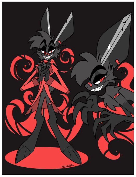 If my Bun was in a Hazbin hotel he would be some sharp tongued demon 