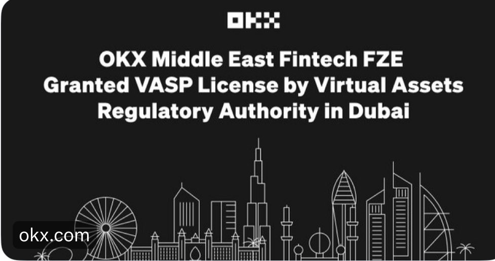 Bullstreetgroup's tweet image. 🚀 Exciting news: OKX receives a conditional crypto license from Dubai&apos;s regulator! 🌐 #CryptoInDubai #OKX #RegulatoryUpdate