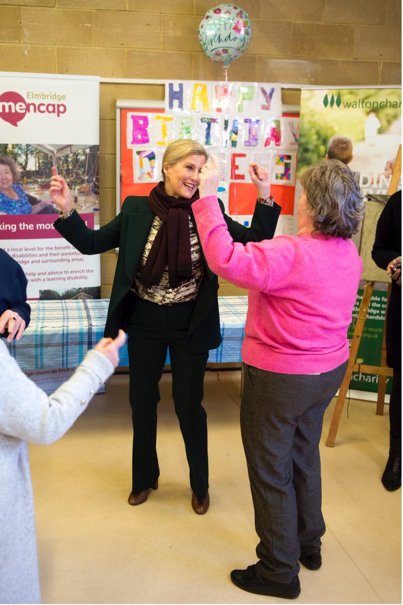 ElmbridgeMencap's tweet photo. Happy birthday to HRH The Duchess of Edinburgh, we hope you enjoyed your birthday cake! Thank you so much for coming to visit us.

#theroyalfamily, #surreylive #surreylifemagazine @RoyalFamily @SLieutenancy @SurreyNews @WaltonCharity 

(photos courtesy of Steve Porter) https://t.co/uBhGHV1ElI