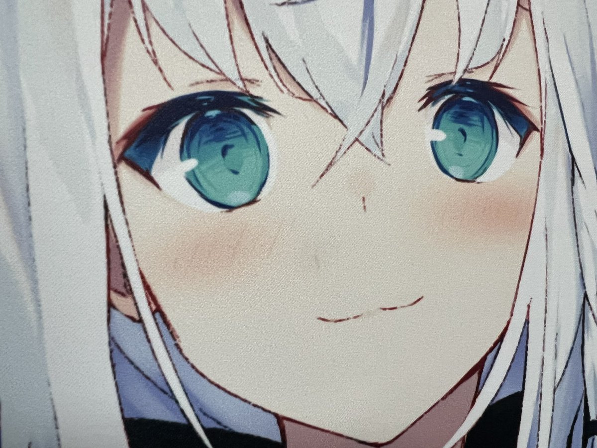 白上フブキ 「ウワァァ-----。゜(゜'Д`゜)゜。-----ン!!!! ふぶちゃんの顔に汚」|たかじんのイラスト