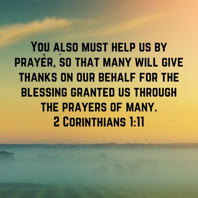 larryjbarker's tweet photo. I pray that He may grant you, according to the riches of His glory, to be strengthened with power in the inner man through His Spirit. #Eph3:16 #SOAP2024 #LoveJesus #ObeyJesus #BMAGlobal
#PowerofPrayer https://t.co/zn604YRfZK