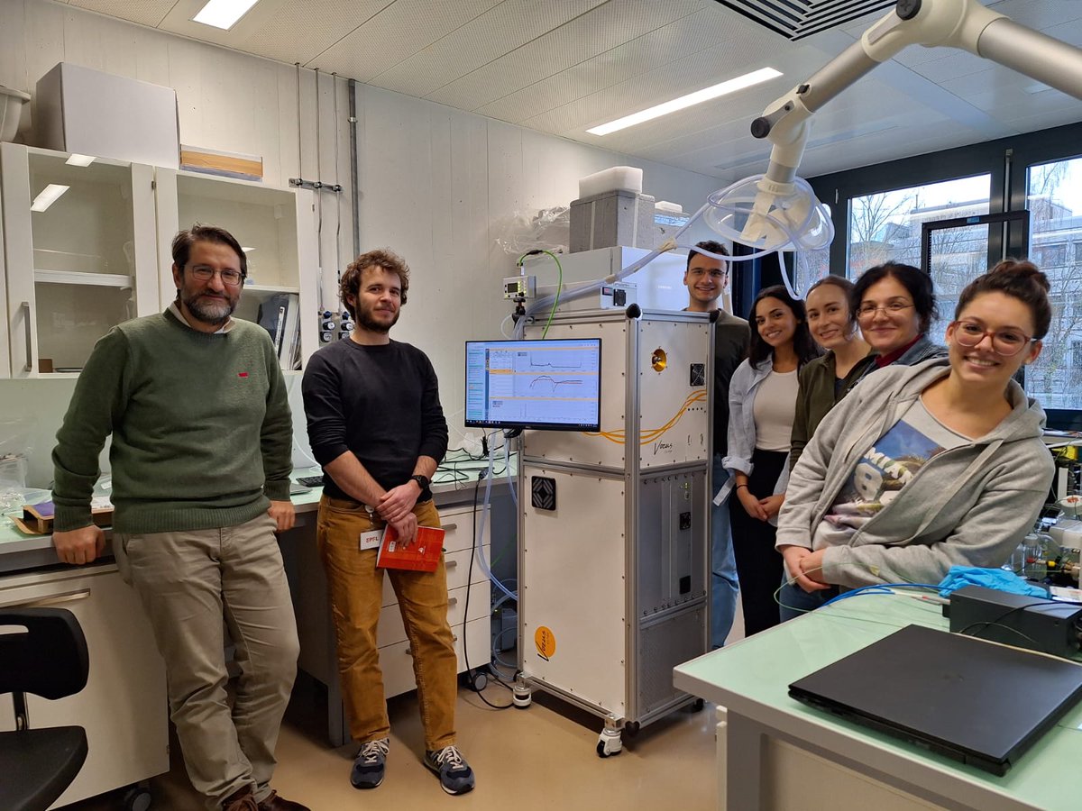 LAPI_epfl's tweet photo. Installation and training of the VOCUS-2R #PTRMS #MassSpec done - let the measurements begin! Thank you @AerodyneRes @tofwerk for this superb instrument and support. @snsf_ch #requip @epfl_en @epflENAC @FORTH_ITE https://t.co/rl4vneDMFa