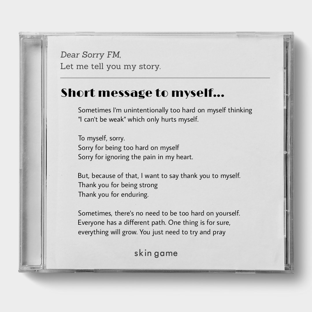 raniyatea's tweet photo. Hi @skingameofc , here's my story for #sorryFM and i'm ready to be part of @skingamewarrior! 🤍 https://t.co/SOKMH1imGp