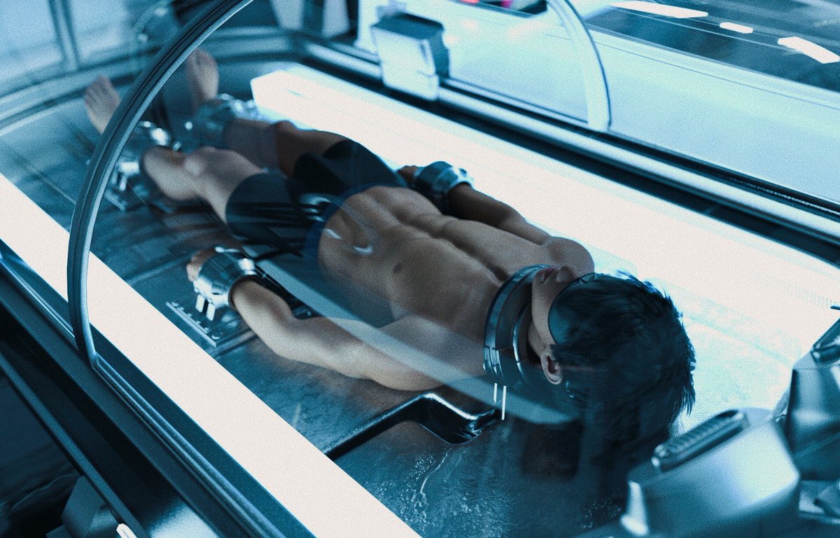 BlackEaglesLab's tweet photo. Hello to all my new followers. I create 3D art of men, hardcore bondage, bdsm and science fiction. I have skills of designing restraints and machines. I hope you enjoy my fiction world. https://t.co/4KSRJVbbHN