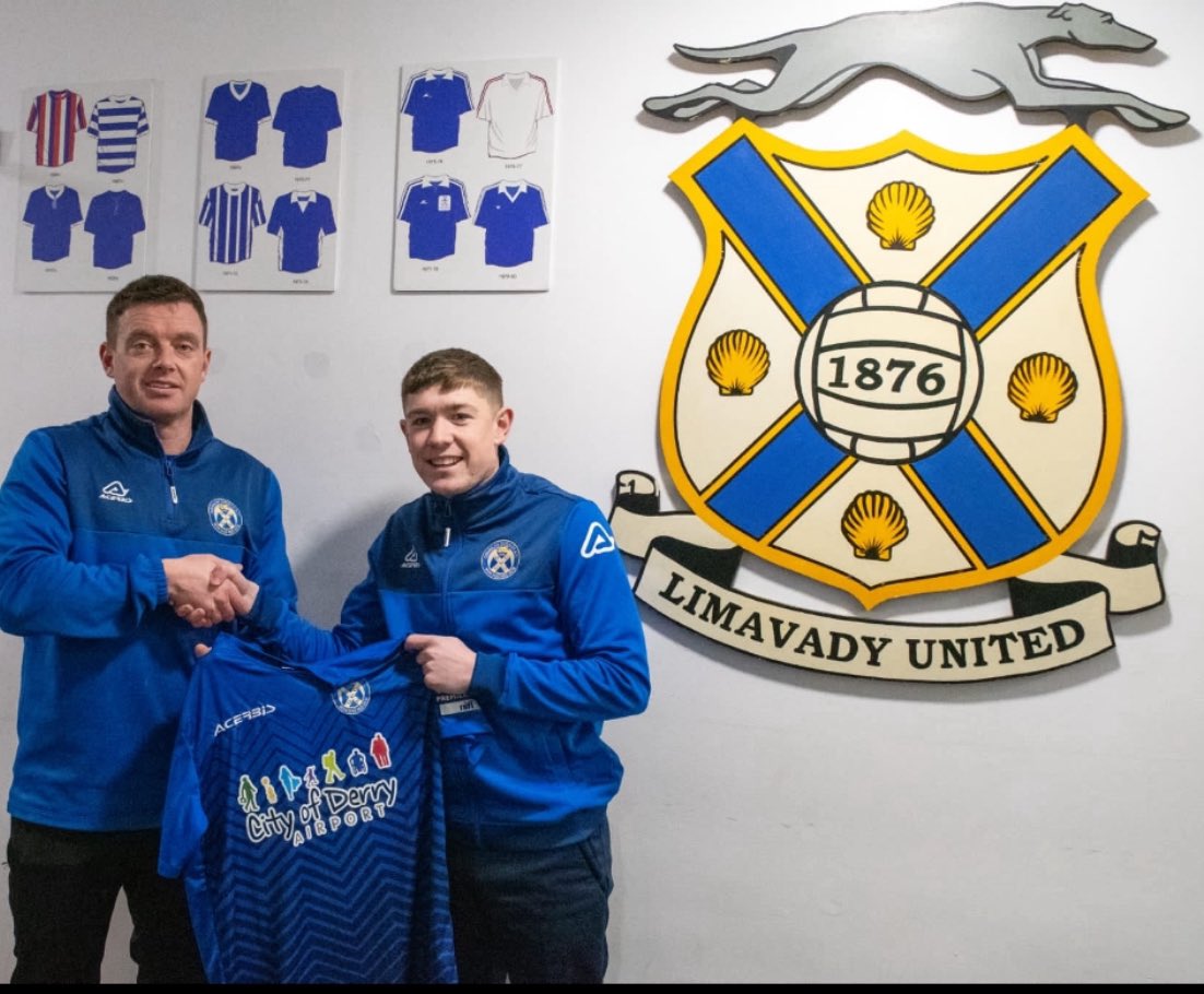 LimavadyUtdFC's tweet photo. Manager Paul Owens said “We are delighted to bring Jack back to the club. He has been at University in England and has recently played for the Welders in the championship. Jack is another local lad and well known to the players and adds good competition to the squad” https://t.co/T0elM47h5J
