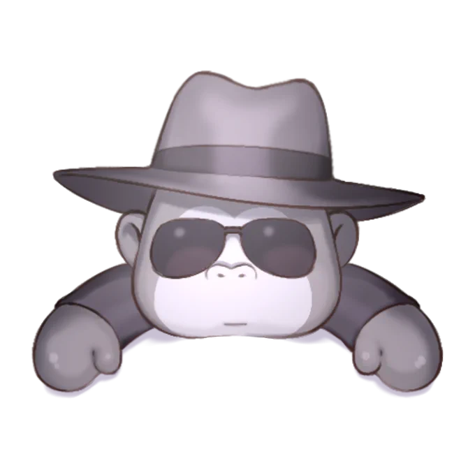 お供ゴリスナー小さくすれば肩にも乗れる たぶん#しぃアクセ 