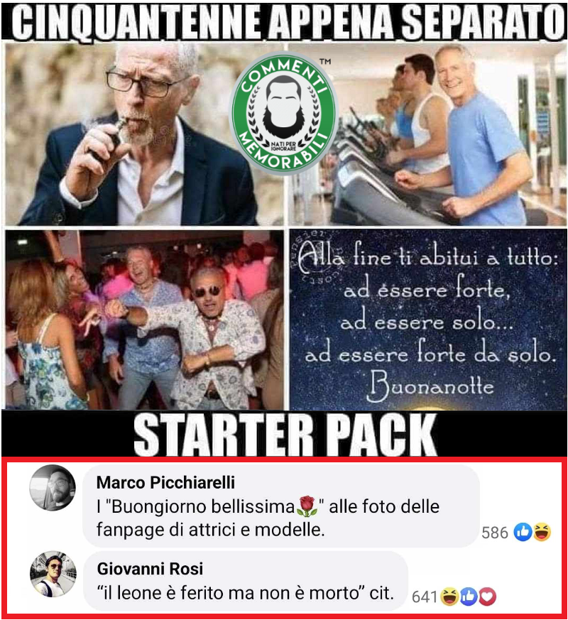 CM_Memorabili's tweet photo. Non manca nulla, ci sembra. #commentimemorabili #regolenonscritte #separati https://t.co/1j7WkHtOLY