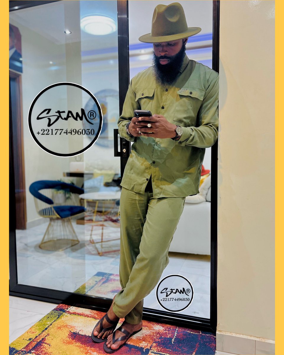 STAM_byfall's tweet photo. Découvrez notre dernière collection STAMbyfall : chemises manches longues et pantalons élégants, disponibles en diverses couleurs et tailles. Affirmez votre style dès maintenant ! 👔🌟 #NouvelleCollection #Sénégal🇸🇳 #model https://t.co/je7Z4FGuzU