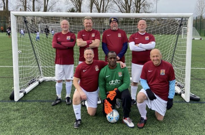 NTWFC's tweet photo. @ntfc away match v Oxford Utd has been postponed but our walking footballers kept the flag flying. Defeating Oxford Utd 3-2 overall in a series of round robin games this morning. Well done to all that took part in freezing conditions &amp; Oxford for being excellent hosts #shoearmy https://t.co/6NyxEcrlNj