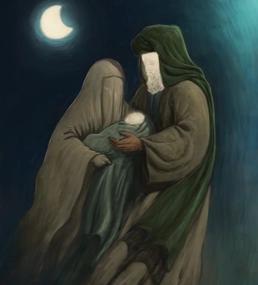 The youngest martyr of Karbala, the six month old baby of Imam Husain (AS) even smiled when he was taken into the battlefield.

Congratulations to all the lovers of Ahlulbayt on the birth anniversary of
Hazrat Ali Asghar ibne Husain (AS) ❤️