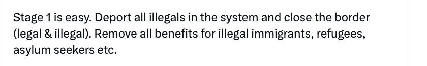 Yes I did. So don't vote for the party that wont even do stage 1.