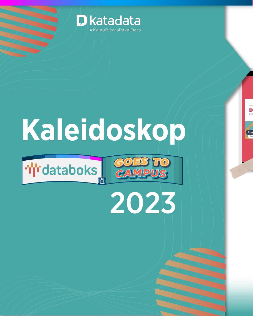 KICcoid's tweet photo. Halo civitas academica!
 
Databoks Goes to Campus 2023 sukses diselenggarakan di berbagai perguruan tinggi di Indonesia.

Mau kampus kamu menjadi destinasi berikutnya?
 
Hubungi kami di
markom@katadata.co.id
 
#BerbagiDatauntukSemua #DataboksGoestoCampus #KalauBicaraPakaiData https://t.co/HrHUwoJfAk